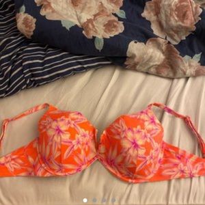 Orange Floral Bikini